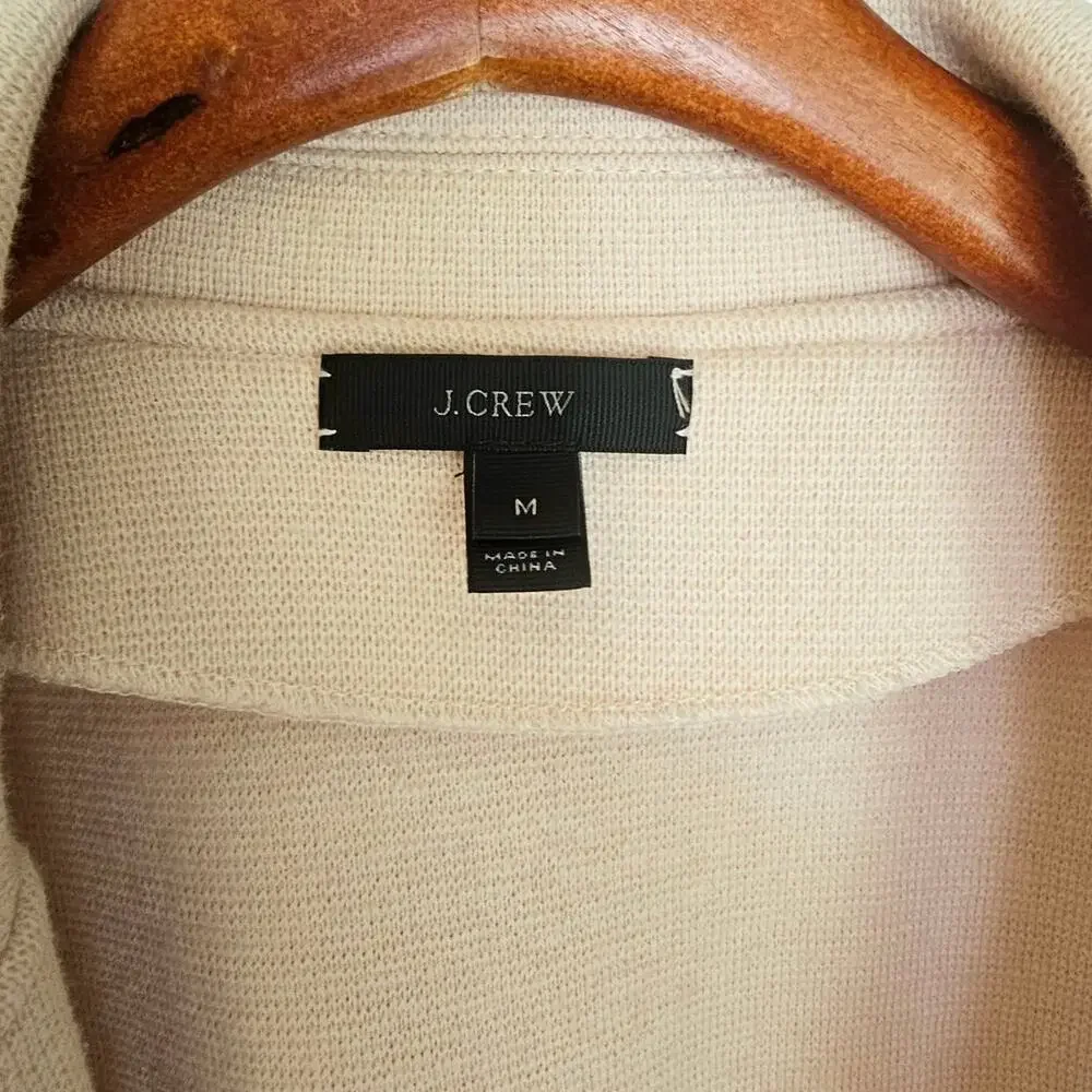 J. Crew Blush Pink Sophie Open Front Sweater Blazer - Picture 5 of 6